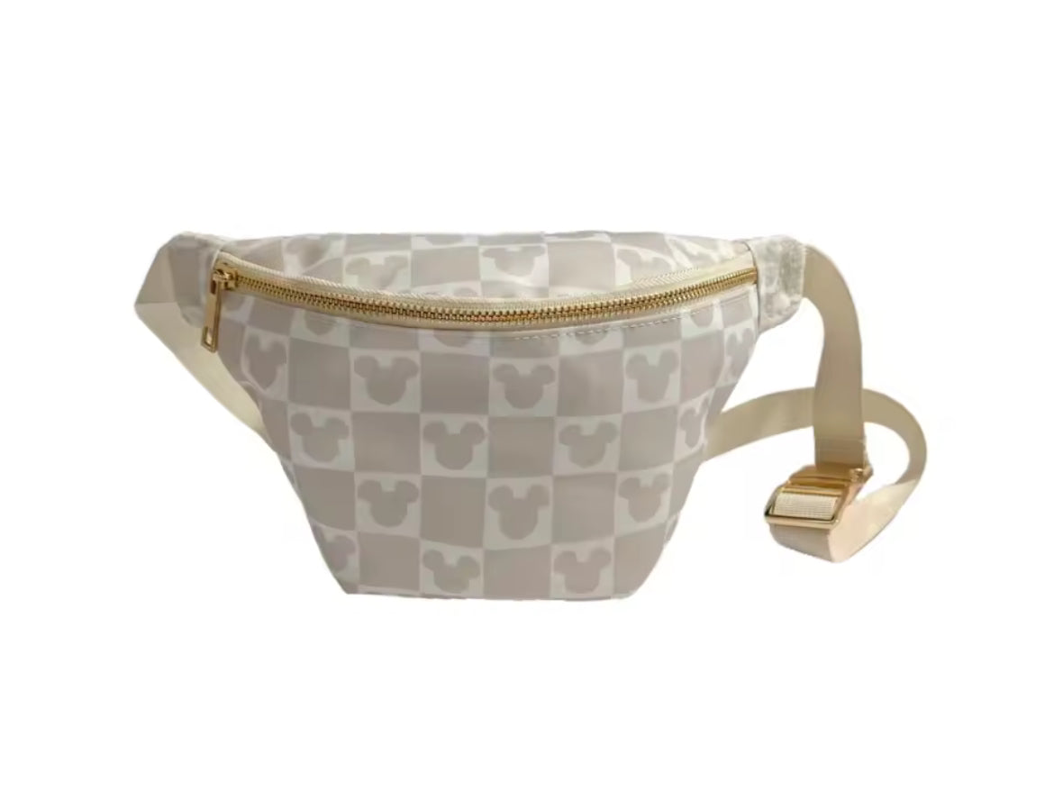 KIDS CHECKERED Fanny pack