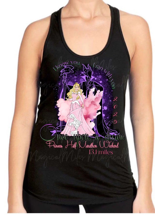 Sleeping beauty half marathon shirt