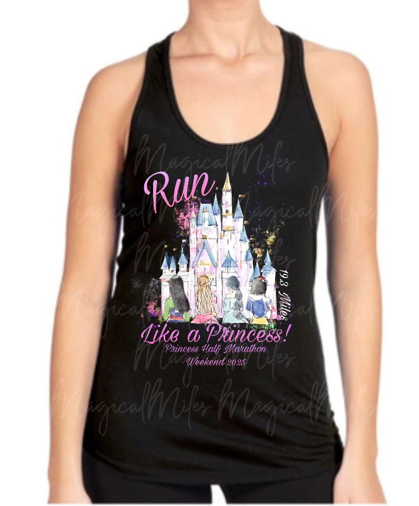 Run like a Princess half marathon weekend Challenge