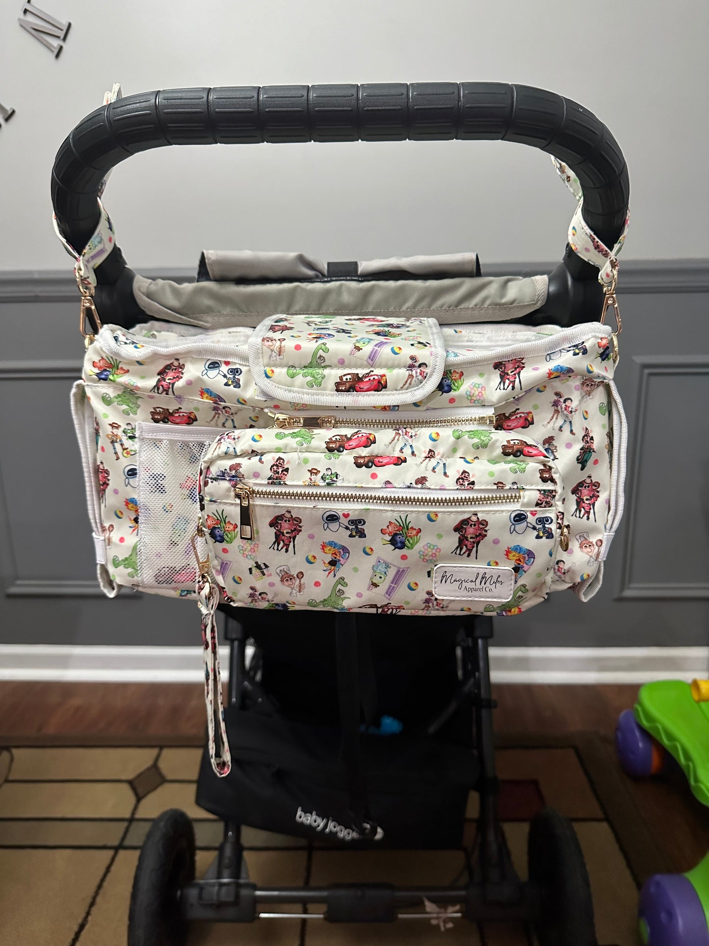 READY TO SHIP! animated friends stroller caddy