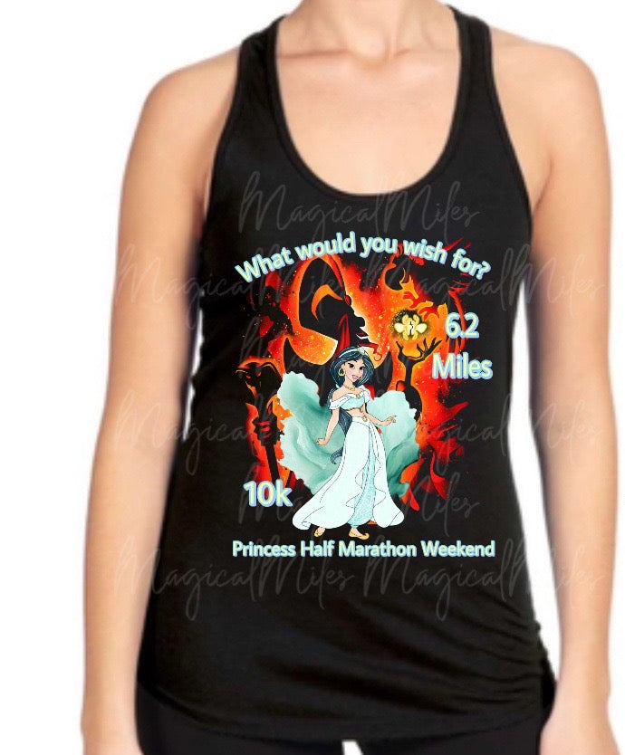 Princess Jasmine 10k shirt