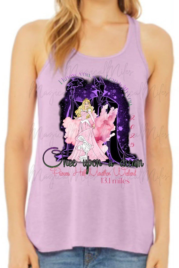 Sleeping beauty half marathon shirt