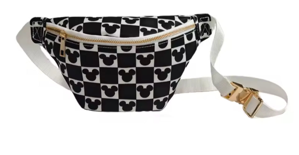 KIDS CHECKERED Fanny pack