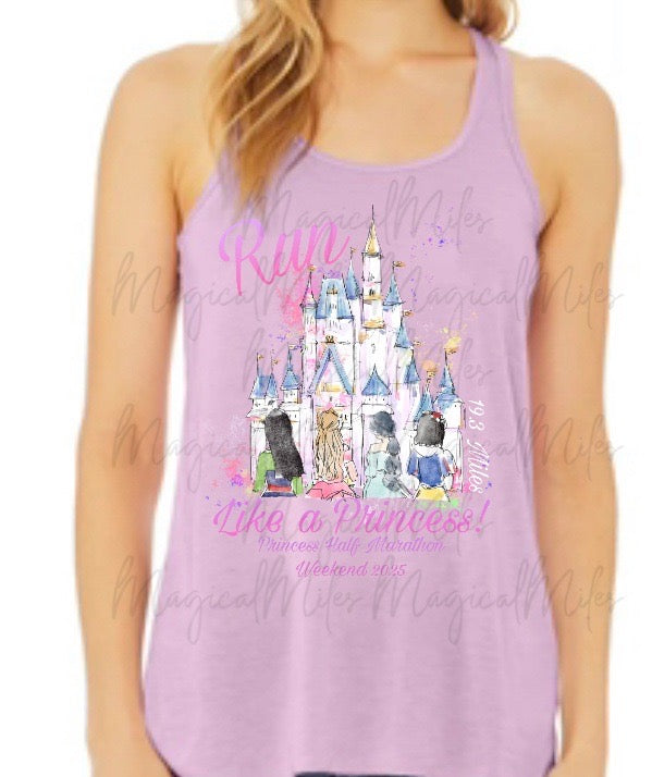 Run like a Princess half marathon weekend Challenge