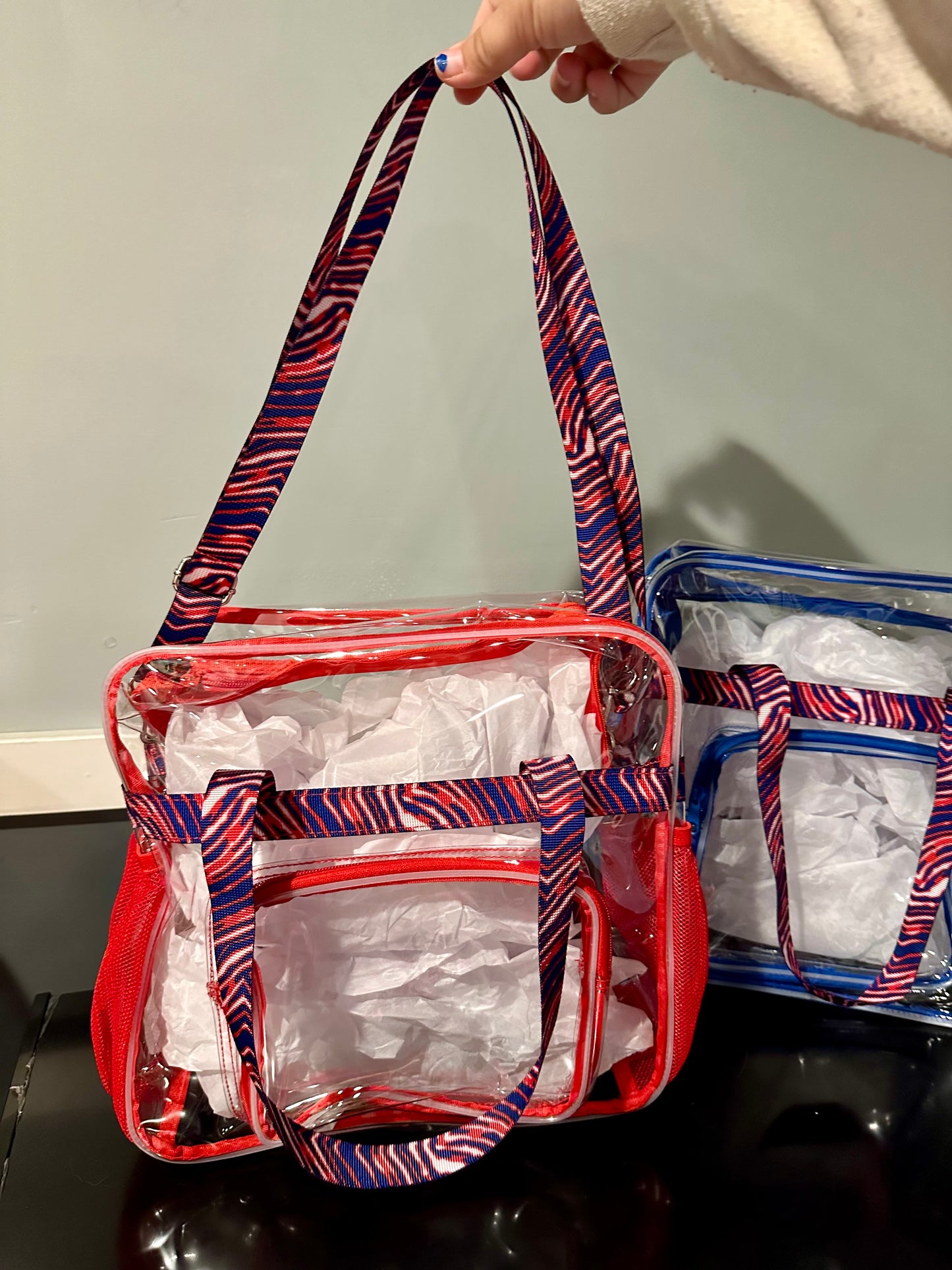 Buffalo Zebra Stadium Bag