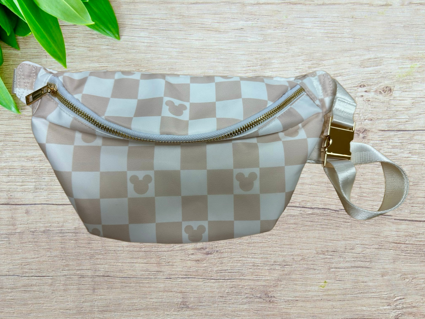 Fanny Pack Checkered mouse! READY TO SHIP