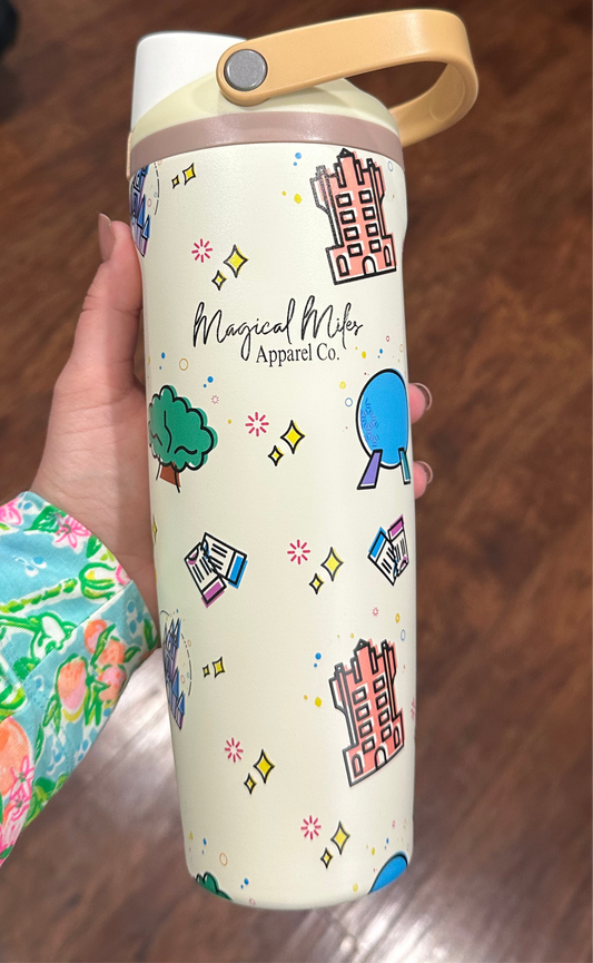 Parks themed tumbler